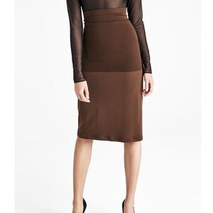 Wolford Fatal Lax Fit Skirt Brown NWT
